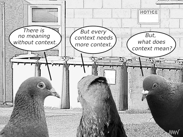 Cartoon
                                                          showing
                                                          pigeons
                                                          discussing the
                                                          discussing the
                                                          influencers in
                                                          meaning of
                                                          context